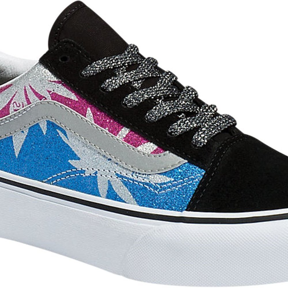 #39❤️ BNWT Vans Old Skool Palm leaf sneakers